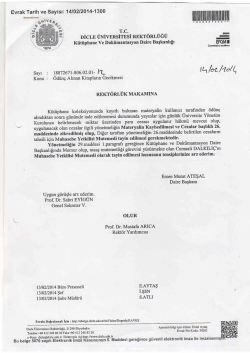 Muhasebe Yetkilisi Mutemedi