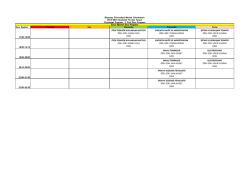 Ders Saatleri Pazartesi Salı Çarşamba Perşembe Cuma 17:40-18