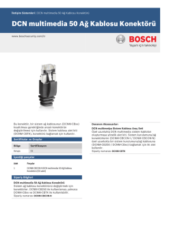 DCN multimedia 50 Ağ Kablosu Konekt&ouml;r&uuml;
