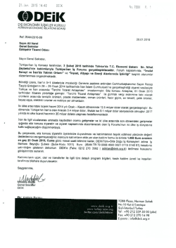 türkiye-iran iş forumu hk.