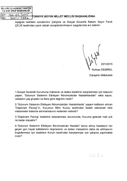 &uuml;RKiYE B&Uuml;Y&Uuml;K MİLLET MEcLisi BAŞKANLIĞINA