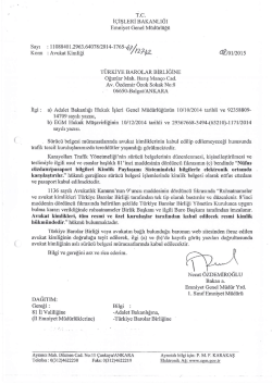 Eki - T&uuml;rkiye Barolar Birliği