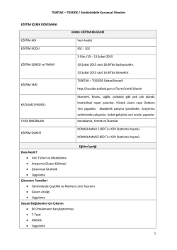 eğitim i&ccedil;erik d&ouml;k&uuml;manı