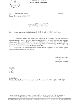 İı Milli Eğitim M&uuml;d&uuml;rl&uuml;ğ&uuml; - Selendi İl&ccedil;e Milli Eğitim M&uuml;d&uuml;rl&uuml;ğ&uuml;