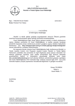 tc milli eğitim bakanlığı - Manisa Milli Eğitim Müdürlüğü