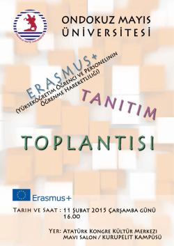 ondokuz mayıs &uuml;niversitesi