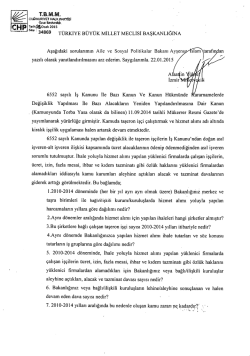 CH - T&uuml;rkiye B&uuml;y&uuml;k Millet Meclisi