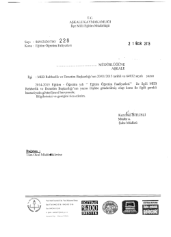 Eğitim &Ouml;ğretim Faaliyetleri - erzurum