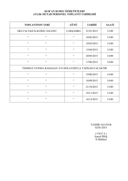 imam-hatipler ve m&uuml;ezzin-kayyımlar