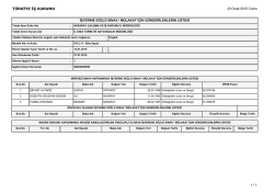 açıklanmıştır. Nihai listeye ulaşmak için tıklayınız