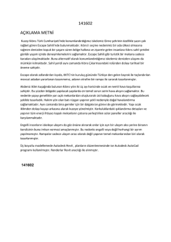 141602 a&ccedil;ıklama metni