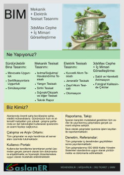 bim 102 A4 - Aslaner Mühendislik | Müşavirlik | Dış Ticaret