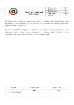 İnsan Kaynakları