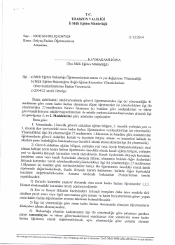 ihtiya&ccedil; fazlası &ouml;ğretmenlerin atamaları hakkındaki yazı