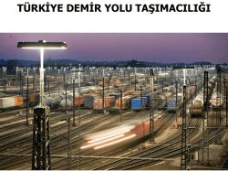 LOJİSTİK SEKTÖRÜ AKTÖRLERİ