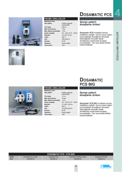 DOSAMATIC PCS DOSAMATIC PCS BIG