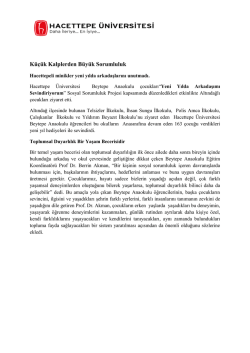 K&uuml;&ccedil;&uuml;k Kalplerden B&uuml;y&uuml;k Sorumluluk