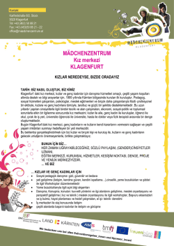 M&Auml;DCHENZENTRUM Kız merkezi KLAGENFURT