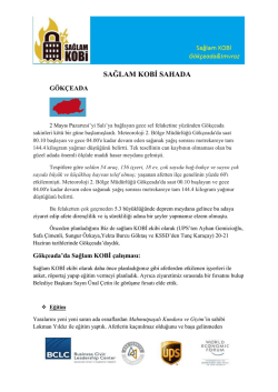 SAĞLAM KOBİ SAHADA