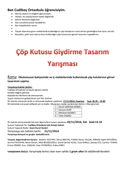 Ben Cudibey Ortaokulu &ouml;ğrencisiyim.