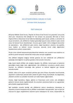 AİLE &Ccedil;İFT&Ccedil;İLİĞİ K&Uuml;RESEL FORUMU VE FUARI (4