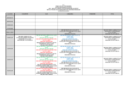 2014-2015 G&uuml;z Yarıyılı SBE Ortak Y&uuml;ksek Lisans Dersler Programı