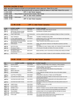Klistra Salonu Btp-Mtp Program