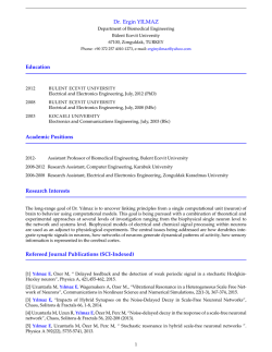 Asst. Prof. Dr. Ergin YILMAZ