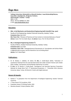 CV - Civil Engineering Department