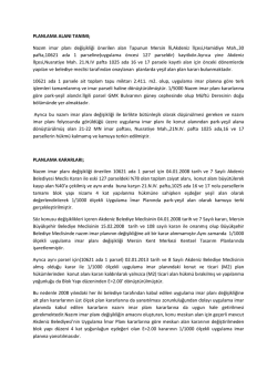 Hamidiye 1064 parsel rapor dosyasını g&ouml;r&uuml;nt&uuml;lemek ya da