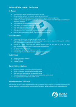 İlan Metni - Memurlar.Net