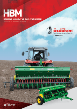 Model HBM - &Ouml;zd&ouml;ken