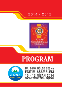 PROGRAM 2014 - 15.FH9