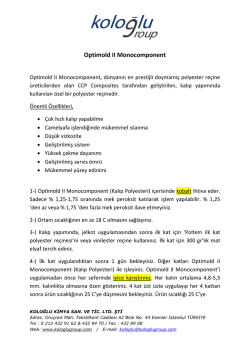 Optimold II Monocomponent