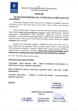 T.c BURSA B&Uuml;Y&Uuml;KŞEHİR BELEDİYE BAŞKANLıĞı