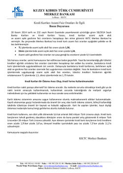 kuzey kıbrıs t&uuml;rk cumhuriyeti merkez bankası