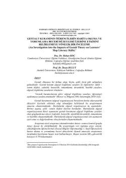 Okumak İ&ccedil;in Tıklayınız - Marmara Coğrafya Dergisi