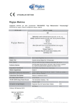 Makina Sıva Al&ccedil;ısı