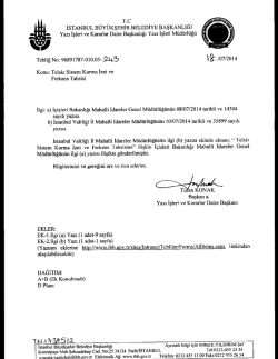 OneTouch 4.6 Scanned Documents - İstanbul B&uuml;y&uuml;kşehir Belediyesi