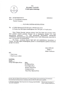 " ` *1.1 iSTANBUL vALLLLĞi