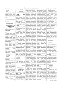 sayfa: 118 t&uuml;rkiye ticaret sicili gazetesi 10 mart