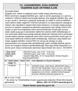 t.c.karam&uuml;rsel icra dairesi