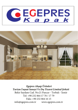 Egepres Şirket Profili