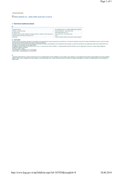 Page 1 of 1 30.06.2014 http://www.kap.gov.tr/api/bildirim.aspx?id