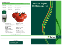 Temiz ve Sağlıklı Bir Başlangı&ccedil; İ&ccedil;in !