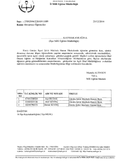 iı Miııi Eğitim M&uuml;d&uuml;rl&uuml;ğ&uuml; - Selendi İl&ccedil;e Milli Eğitim M&uuml;d&uuml;rl&uuml;ğ&uuml;