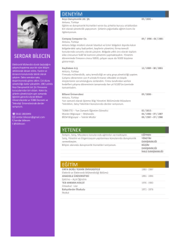 hera.jobs &Ouml;rnek &Ouml;zge&ccedil;miş