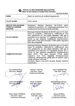 G&uuml;ndemin 51.Maddesi - Antalya Belediyesi