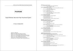 POGRAM - Erciyes &Uuml;niversitesi