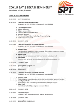 &ccedil;oklu satış zekası semineri